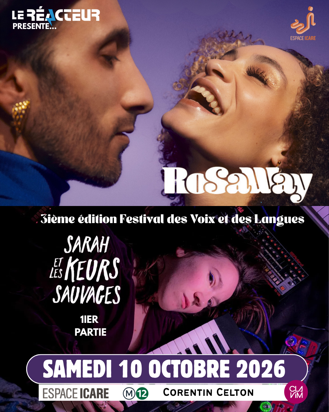 ROSA WAY + SARAH ET LES KEURS SAUVAGES